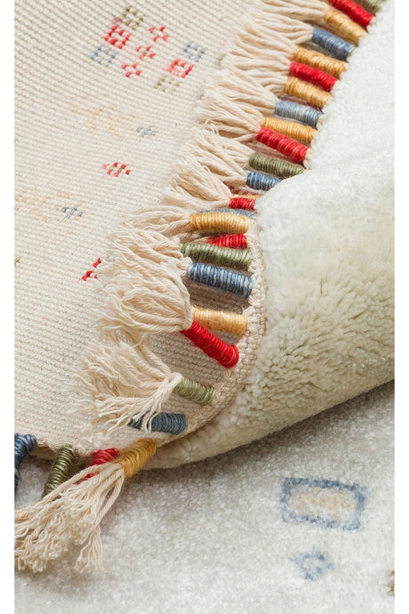 #Turkish_Carpets_Rugs# #Modern_Carpets# #Abrash_Carpets#Hand-Made Rug Processes After Weaving Zr 06 Beige Q
