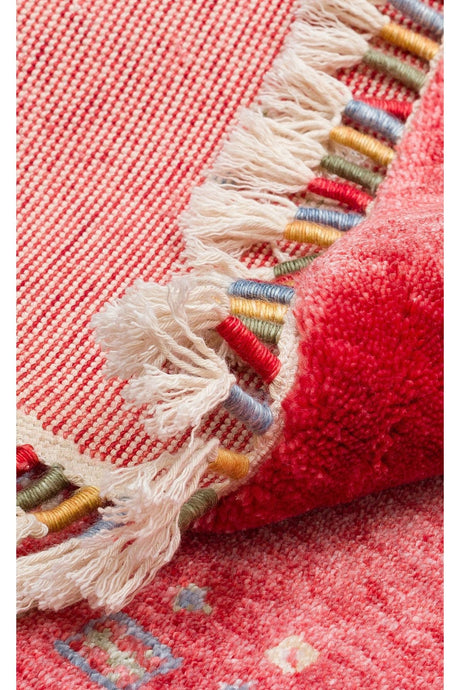 #Turkish_Carpets_Rugs# #Modern_Carpets# #Abrash_Carpets#Hand-Made Rug Processes After Weaving Zr 06 Red Q