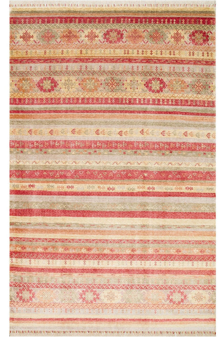 #Turkish_Carpets_Rugs# #Modern_Carpets# #Abrash_Carpets#Hand-Made Rug Processes After Weaving Zr 12 Red Autumn