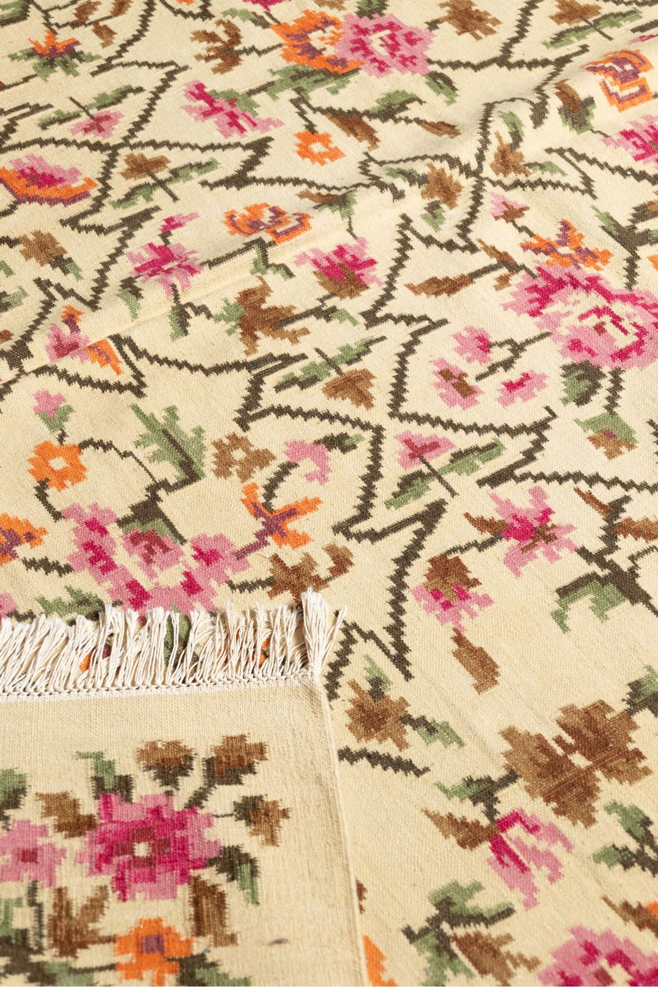 #Turkish_Carpets_Rugs# #Modern_Carpets# #Abrash_Carpets#04-White-363-170X240