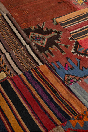 #Turkish_Carpets_Rugs# #Modern_Carpets# #Abrash_Carpets#306-200X153