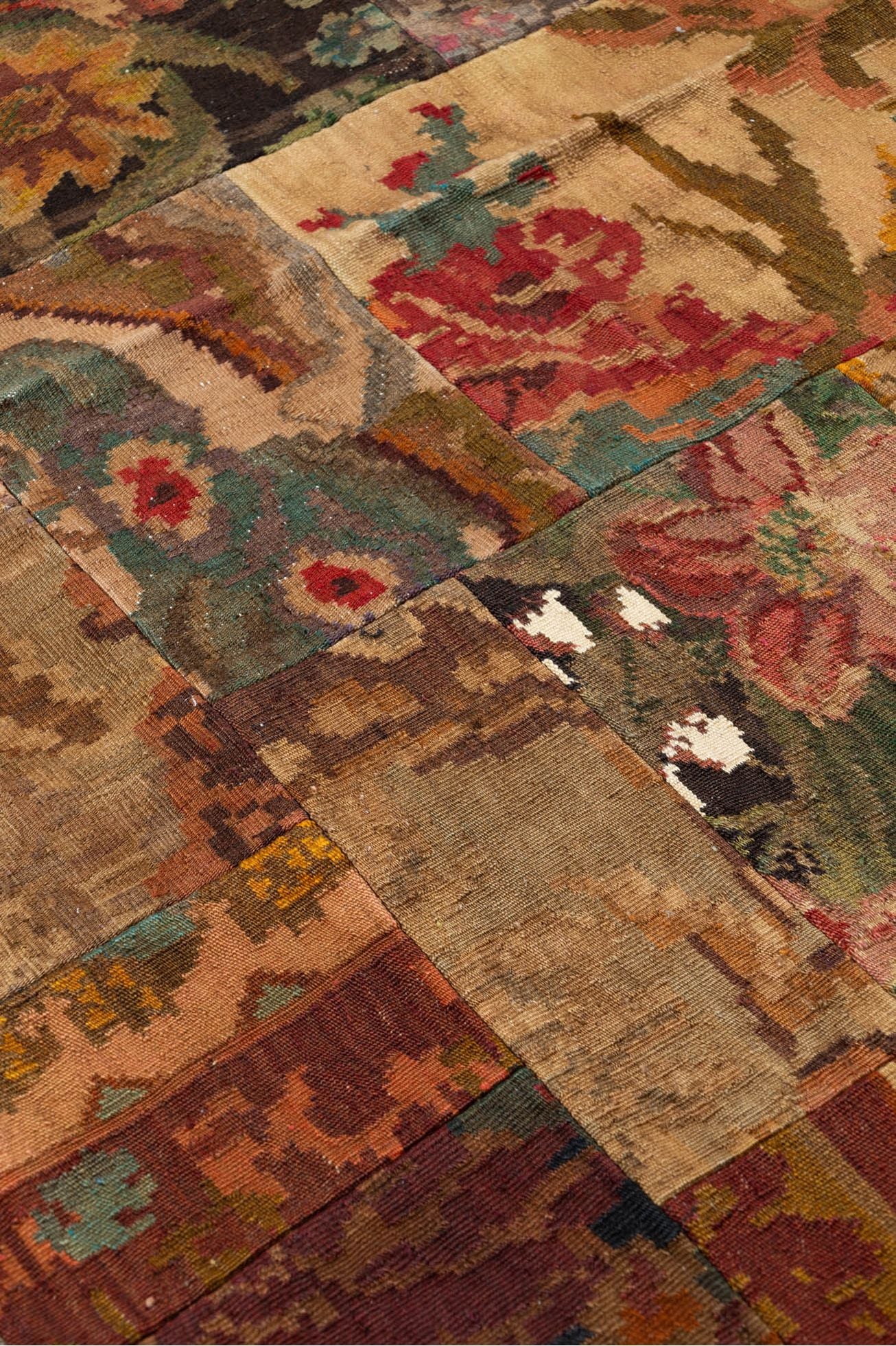 #Turkish_Carpets_Rugs# #Modern_Carpets# #Abrash_Carpets#3484-175X230