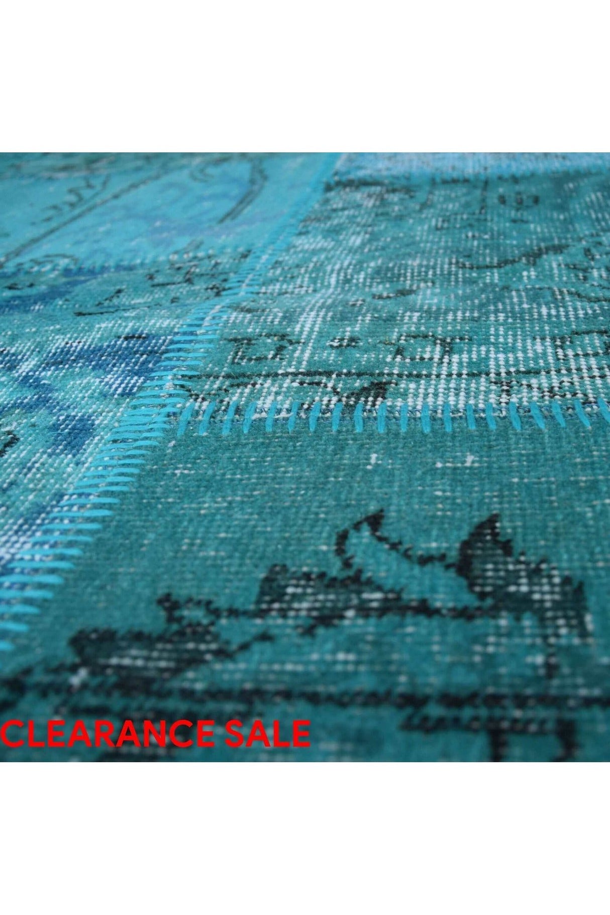 #Turkish_Carpets_Rugs# #Modern_Carpets# #Abrash_Carpets#350X300 Cm Bursa Handmade Patchwork Rug Pw048