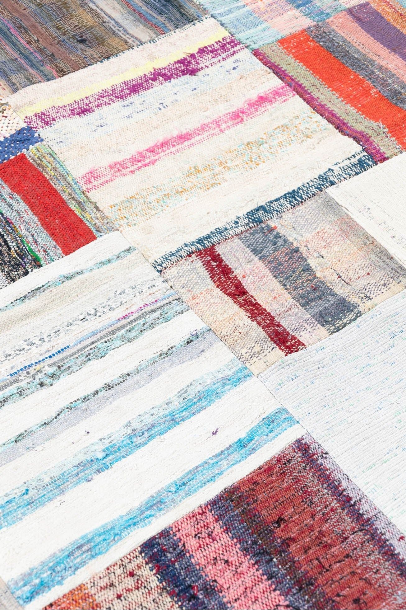#Turkish_Carpets_Rugs# #Modern_Carpets# #Abrash_Carpets#410-125X182