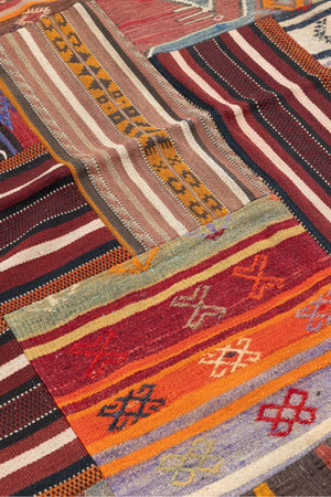 #Turkish_Carpets_Rugs# #Modern_Carpets# #Abrash_Carpets#460-153X201
