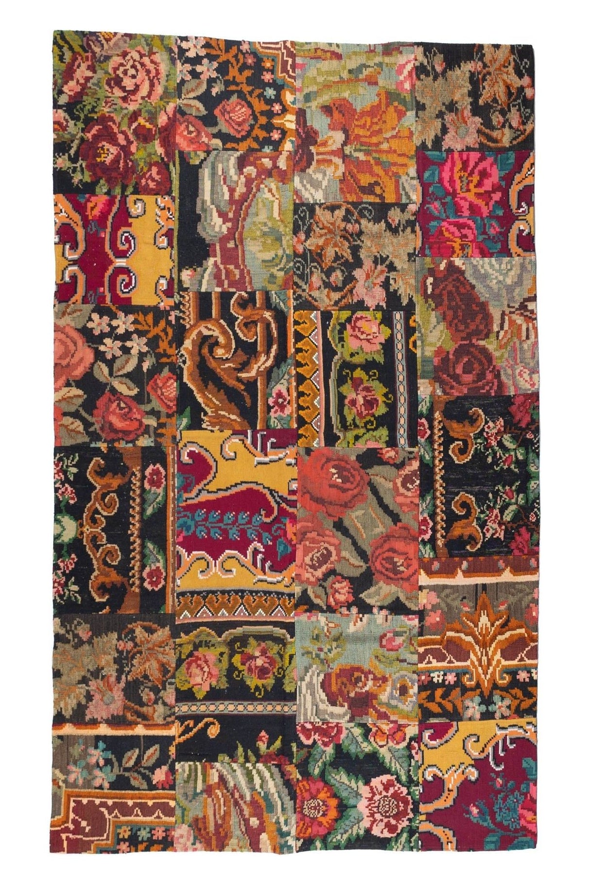 #Turkish_Carpets_Rugs# #Modern_Carpets# #Abrash_Carpets#556W2-195X285