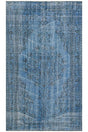 #Turkish_Carpets_Rugs# #Modern_Carpets# #Abrash_Carpets#8466 Handmade Over-Dyed Vintage Rug