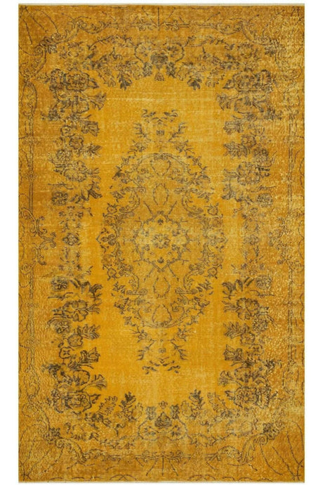 #Turkish_Carpets_Rugs# #Modern_Carpets# #Abrash_Carpets#AB 8420 Handmade Over-Dyed Vintage Rug