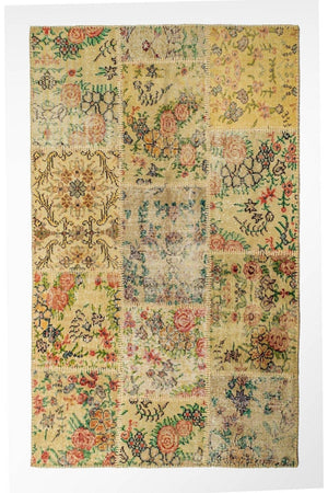 #Turkish_Carpets_Rugs# #Modern_Carpets# #Abrash_Carpets#Abrash-Bahrain-1054-115X200