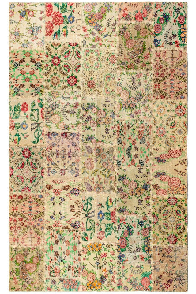 #Turkish_Carpets_Rugs# #Modern_Carpets# #Abrash_Carpets#Abrash-Bahrain-1099-195X300