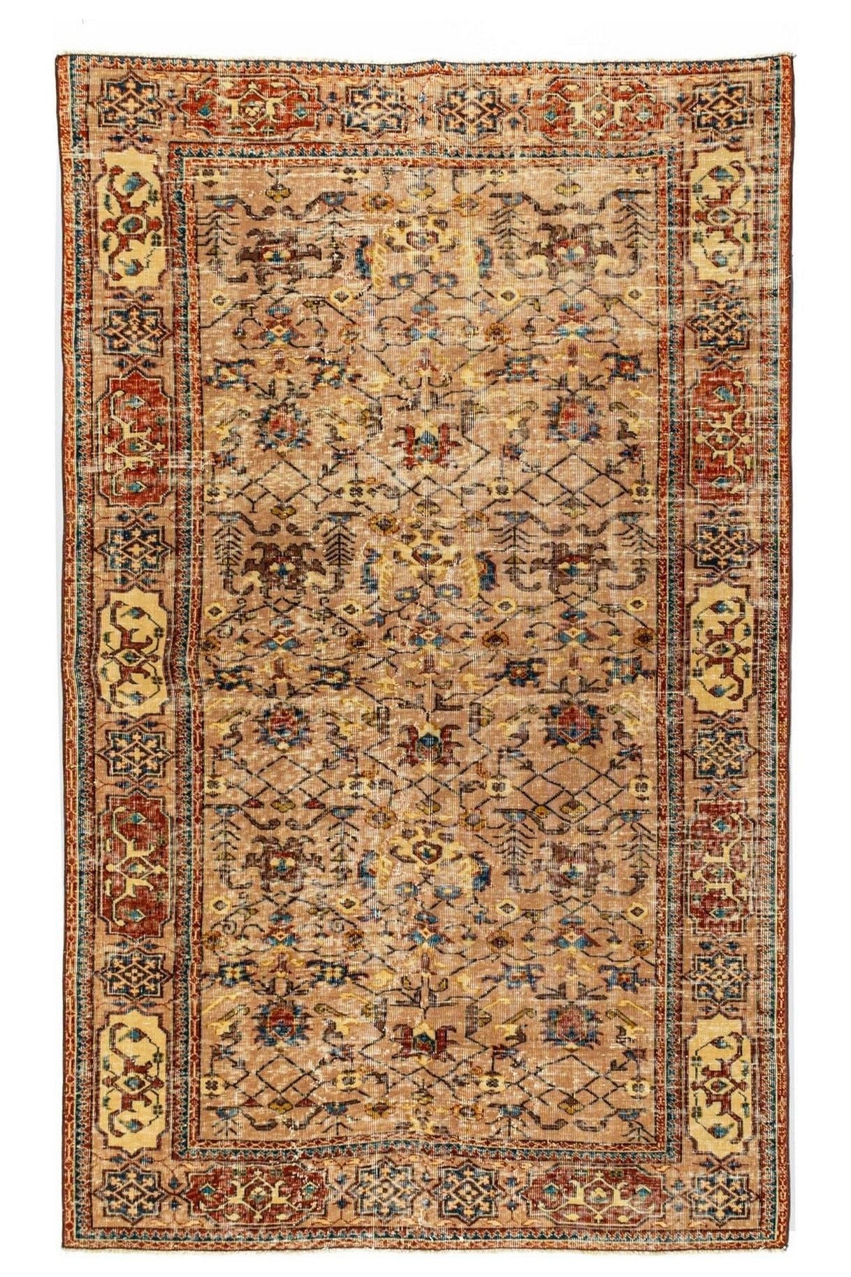 #Turkish_Carpets_Rugs# #Modern_Carpets# #Abrash_Carpets#Abrash-Bh212-252X156