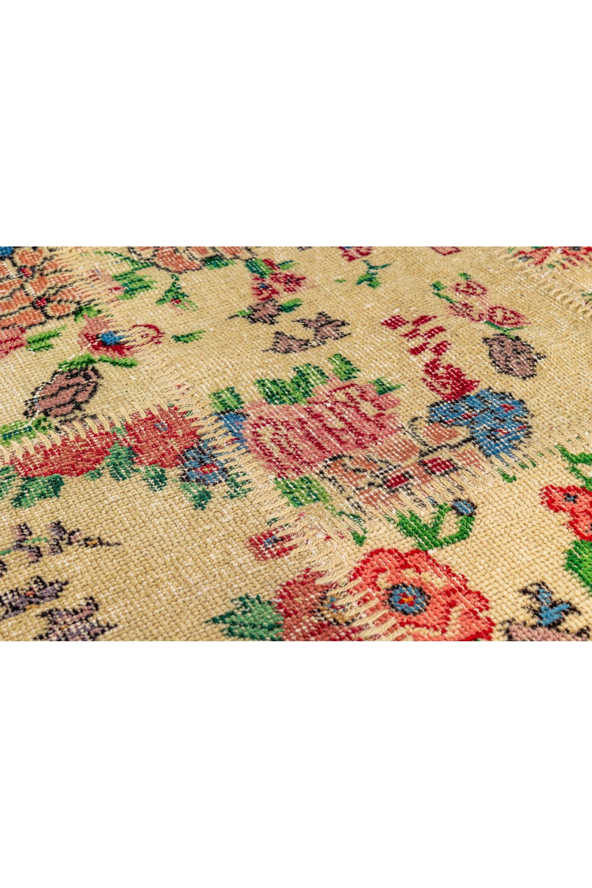 #Turkish_Carpets_Rugs# #Modern_Carpets# #Abrash_Carpets#Abrash-Patchwork-004-138X197