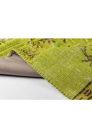 #Turkish_Carpets_Rugs# #Modern_Carpets# #Abrash_Carpets#Abrash-Patchwork-Green-005-303X207
