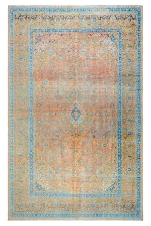 #Turkish_Carpets_Rugs# #Modern_Carpets# #Abrash_Carpets#Abrash-Vintage-Blue-004-230X350