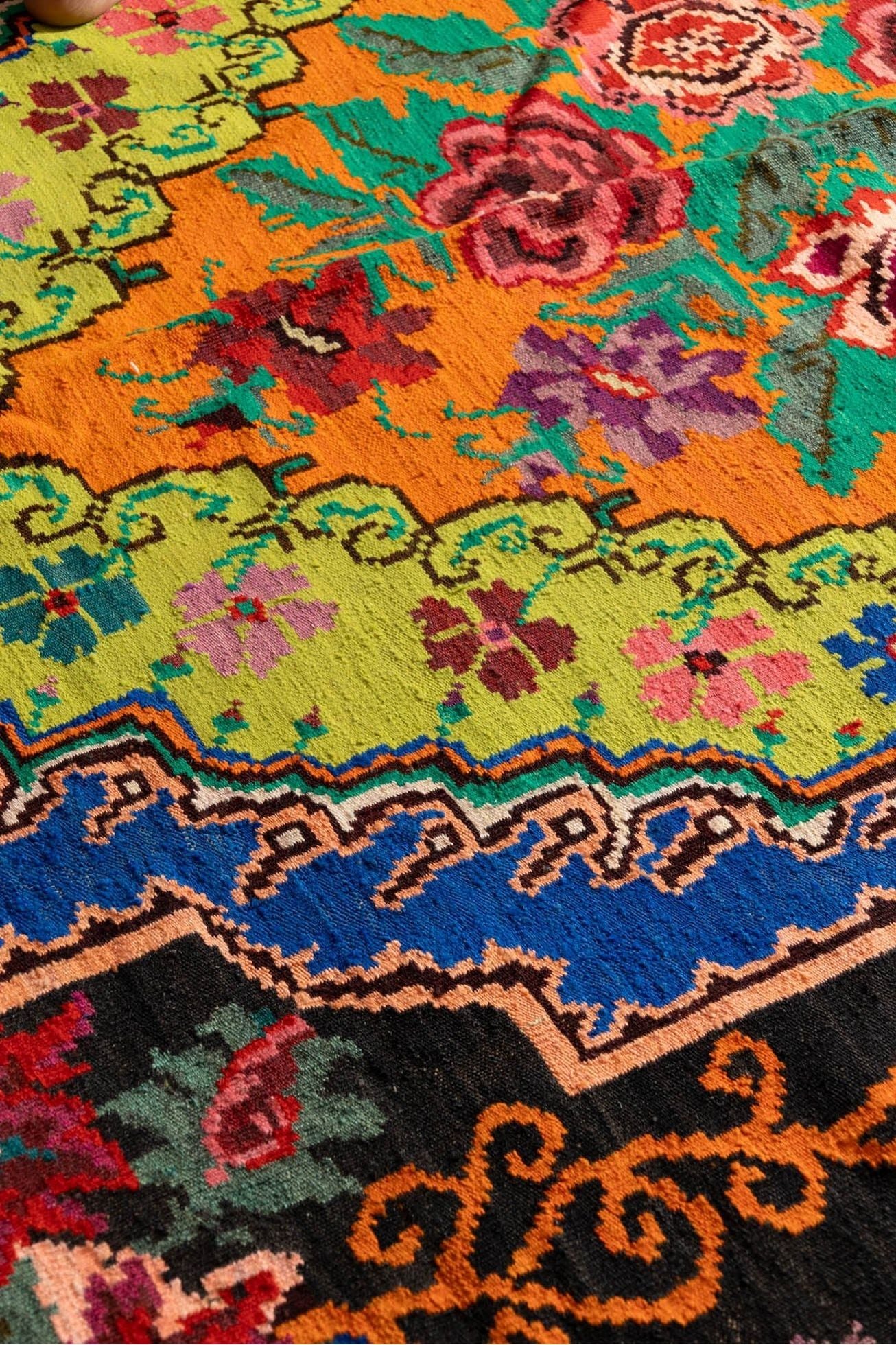 #Turkish_Carpets_Rugs# #Modern_Carpets# #Abrash_Carpets#Alenna149-214X283