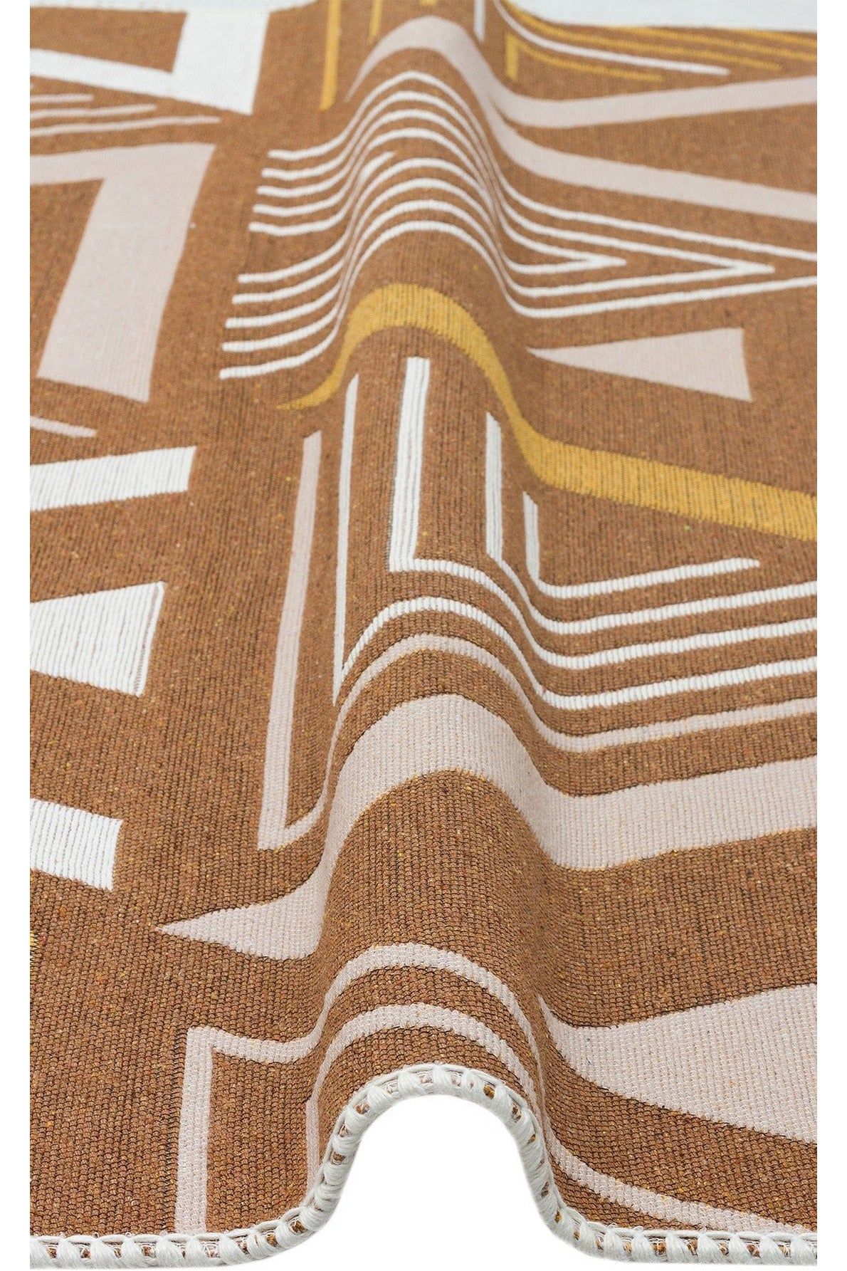 #Turkish_Carpets_Rugs# #Modern_Carpets# #Abrash_Carpets#Ar 18 Beige Yellow