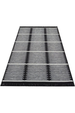 #Turkish_Carpets_Rugs# #Modern_Carpets# #Abrash_Carpets#Arc 01 White Black