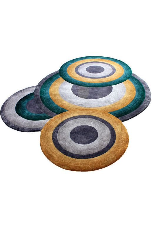 #Turkish_Carpets_Rugs# #Modern_Carpets# #Abrash_Carpets#Circle 001-H