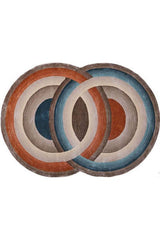 #Turkish_Carpets_Rugs# #Modern_Carpets# #Abrash_Carpets#Circle 002-N