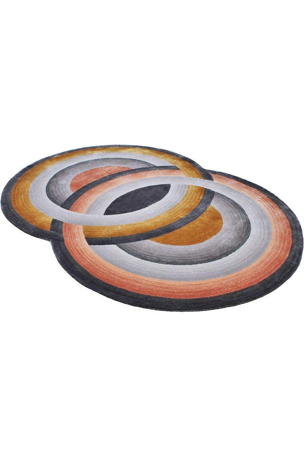 #Turkish_Carpets_Rugs# #Modern_Carpets# #Abrash_Carpets#Circle 002-U