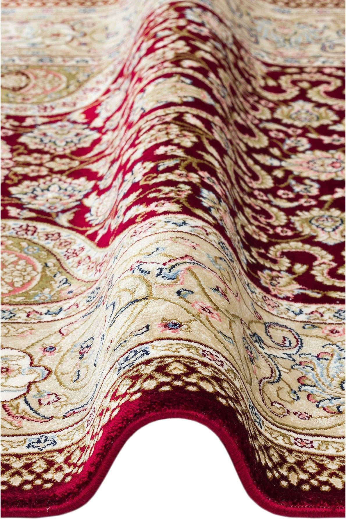 #Turkish_Carpets_Rugs# #Modern_Carpets# #Abrash_Carpets#Classic Patterned High Quality Closely Woven Prayer RugIsf Scd 02 Red