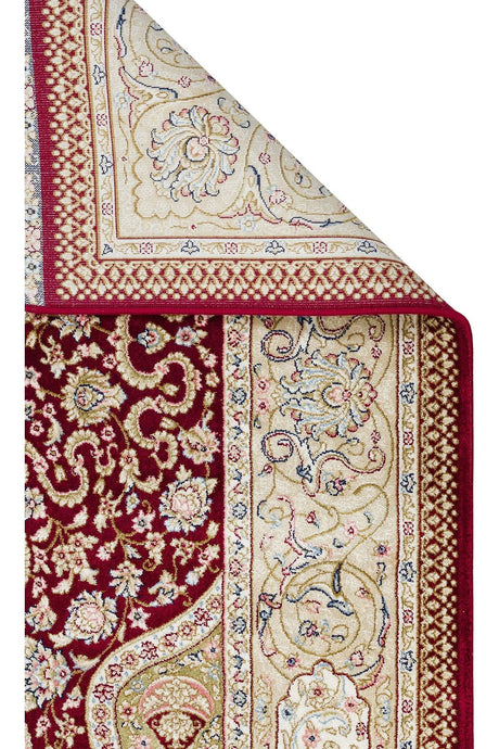 #Turkish_Carpets_Rugs# #Modern_Carpets# #Abrash_Carpets#Classic Patterned High Quality Closely Woven Prayer RugIsf Scd 02 Red