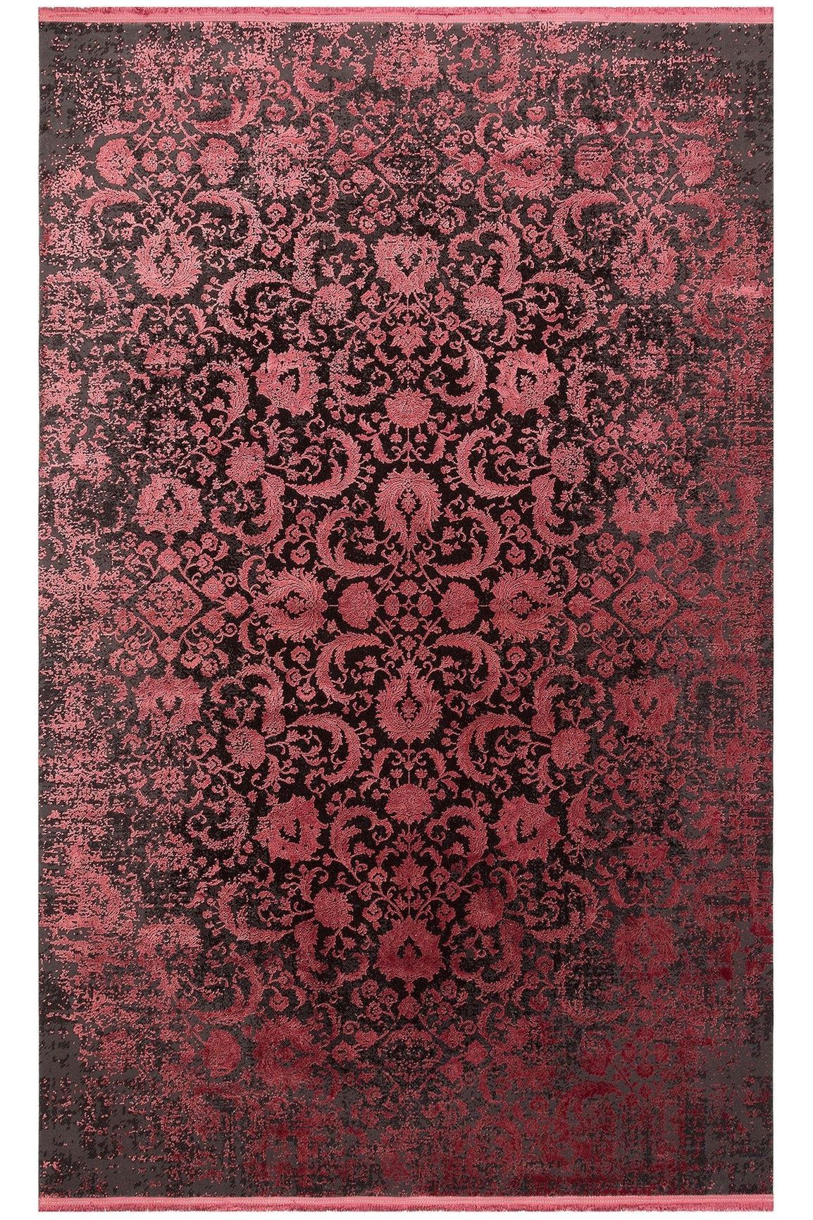 #Turkish_Carpets_Rugs# #Modern_Carpets# #Abrash_Carpets#Db 02 Antrasit Burgundy Nw