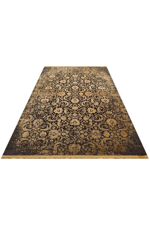 #Turkish_Carpets_Rugs# #Modern_Carpets# #Abrash_Carpets#Db 02 Antrasit Gold Nw