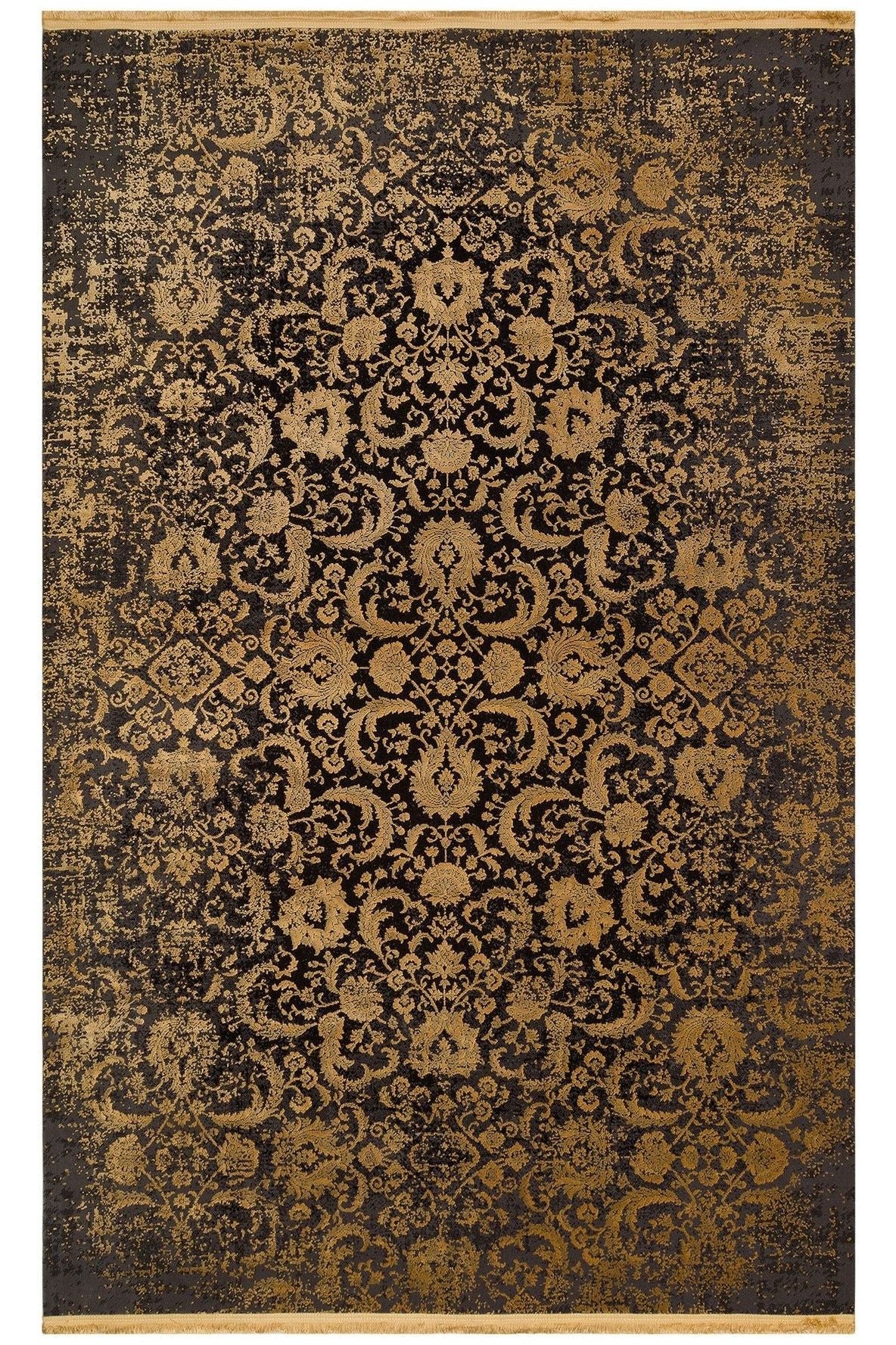 #Turkish_Carpets_Rugs# #Modern_Carpets# #Abrash_Carpets#Db 02 Antrasit Gold Nw