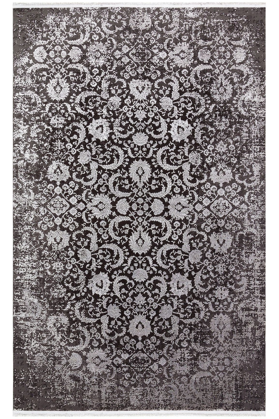 #Turkish_Carpets_Rugs# #Modern_Carpets# #Abrash_Carpets#Db 02 Antrasit Grey Nw