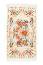 #Turkish_Carpets_Rugs# #Modern_Carpets# #Abrash_Carpets#Floral-Kilim-44-White-90X156