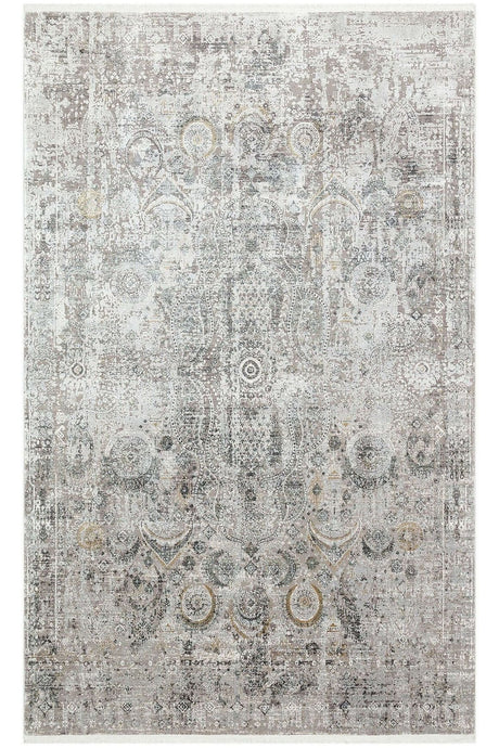#Turkish_Carpets_Rugs# #Modern_Carpets# #Abrash_Carpets#Fs 09 Cream Grey Xw