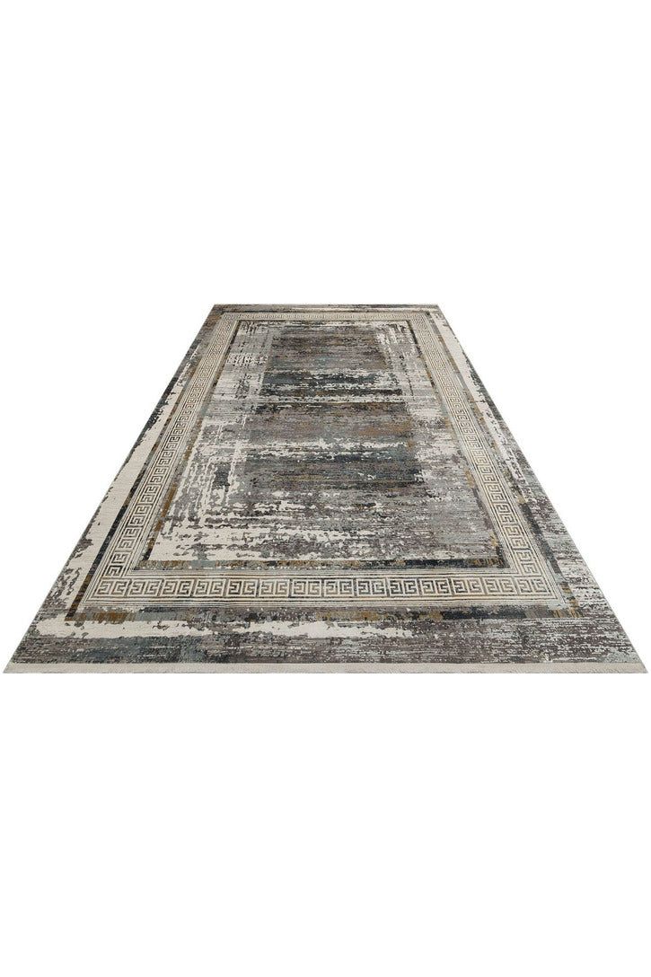#Turkish_Carpets_Rugs# #Modern_Carpets# #Abrash_Carpets#Fs 25 Grey Beige Xw
