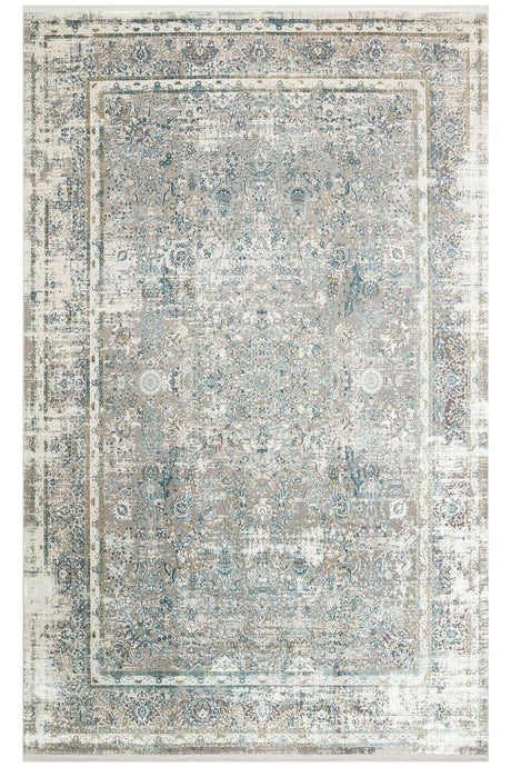 #Turkish_Carpets_Rugs# #Modern_Carpets# #Abrash_Carpets#Fs 29 Cream Blue Xw
