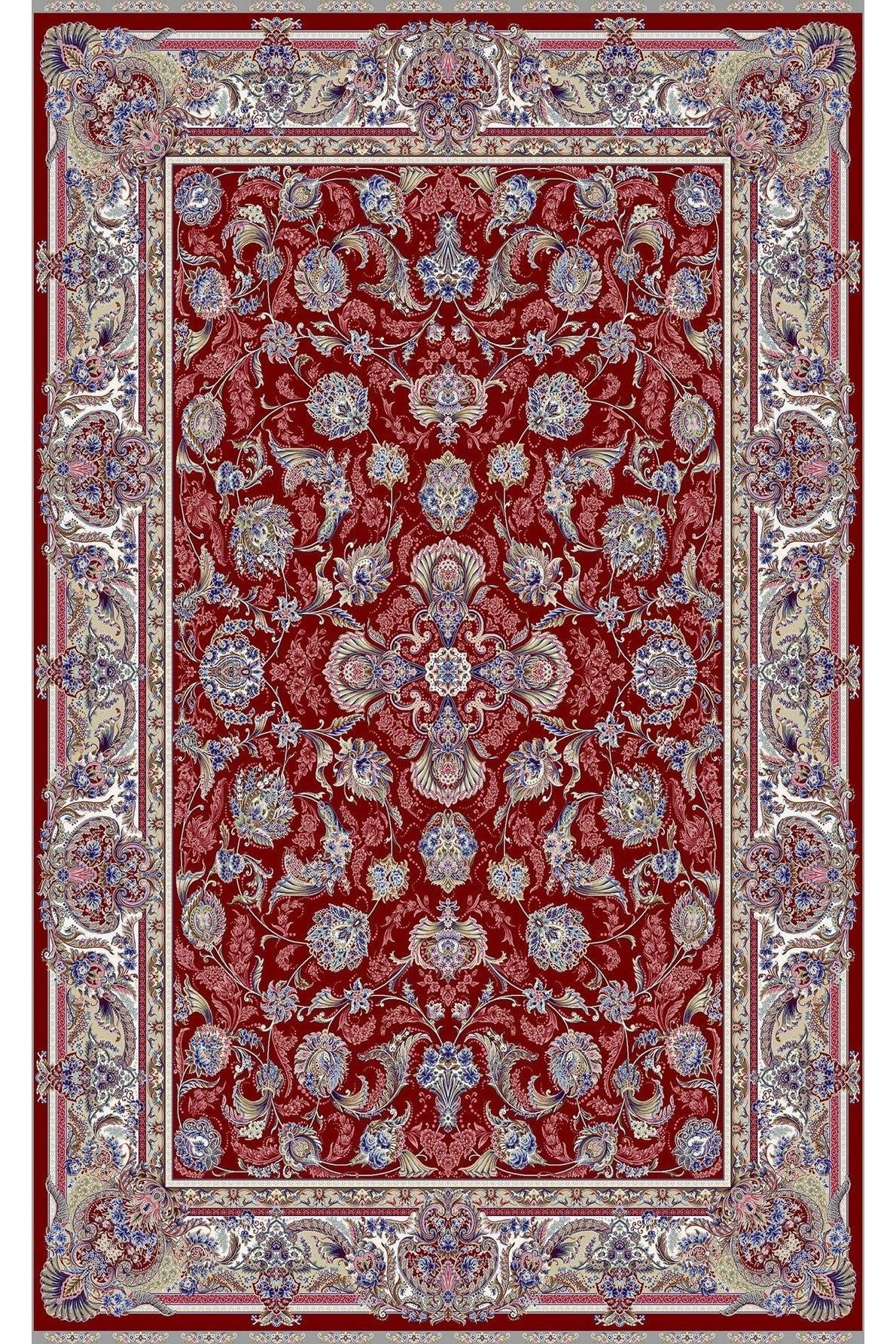 #Turkish_Carpets_Rugs# #Modern_Carpets# #Abrash_Carpets#Isf 01 Red