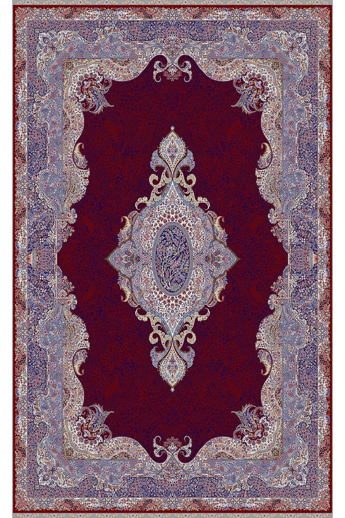 #Turkish_Carpets_Rugs# #Modern_Carpets# #Abrash_Carpets#Isf 02 Red