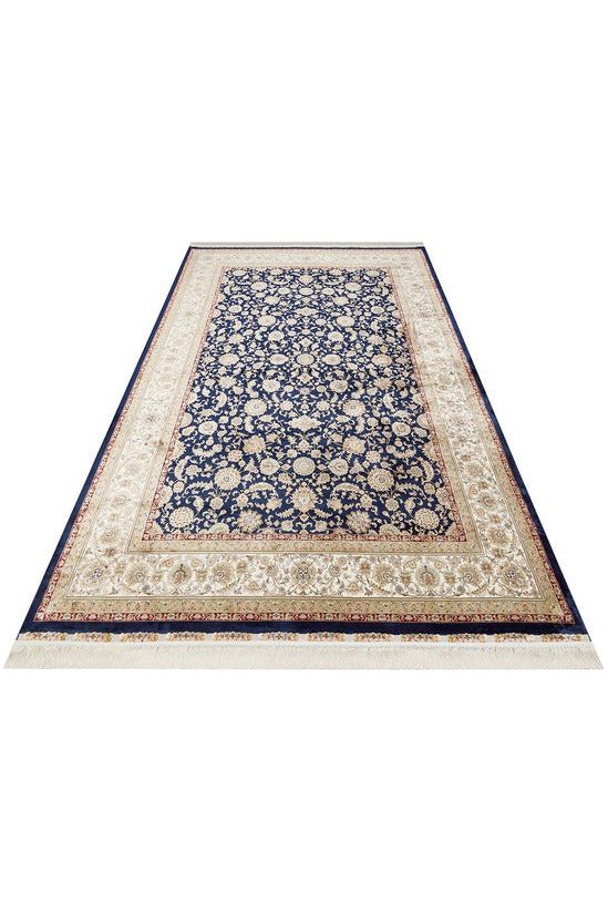 #Turkish_Carpets_Rugs# #Modern_Carpets# #Abrash_Carpets#Isf 03 Navy Cream