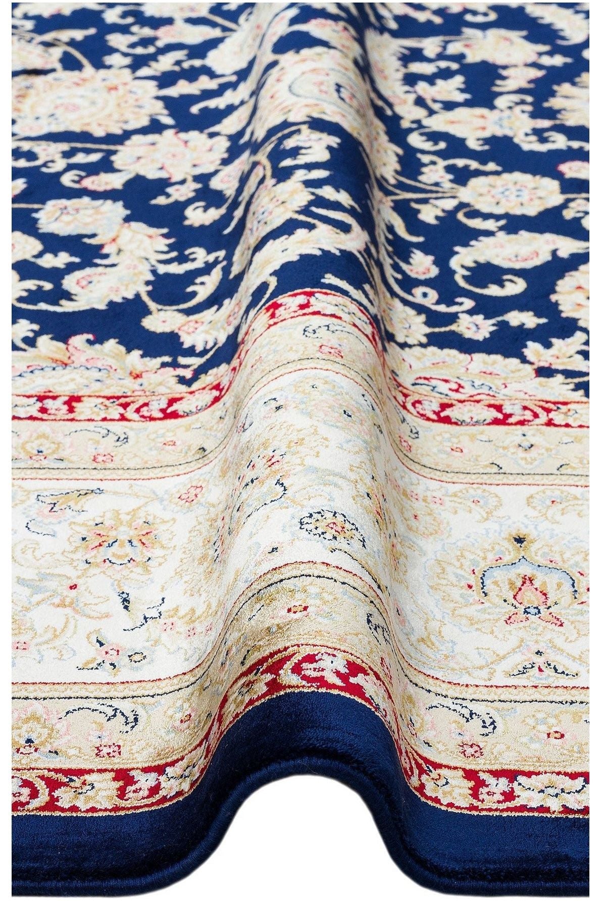 #Turkish_Carpets_Rugs# #Modern_Carpets# #Abrash_Carpets#Isf 03 Navy Cream