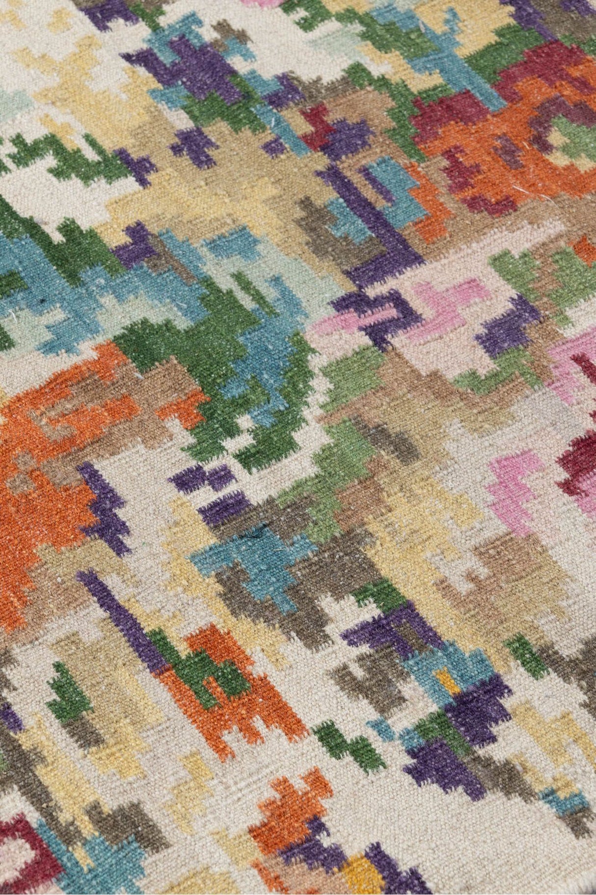 #Turkish_Carpets_Rugs# #Modern_Carpets# #Abrash_Carpets#Karabag-Kilim-010-80X200