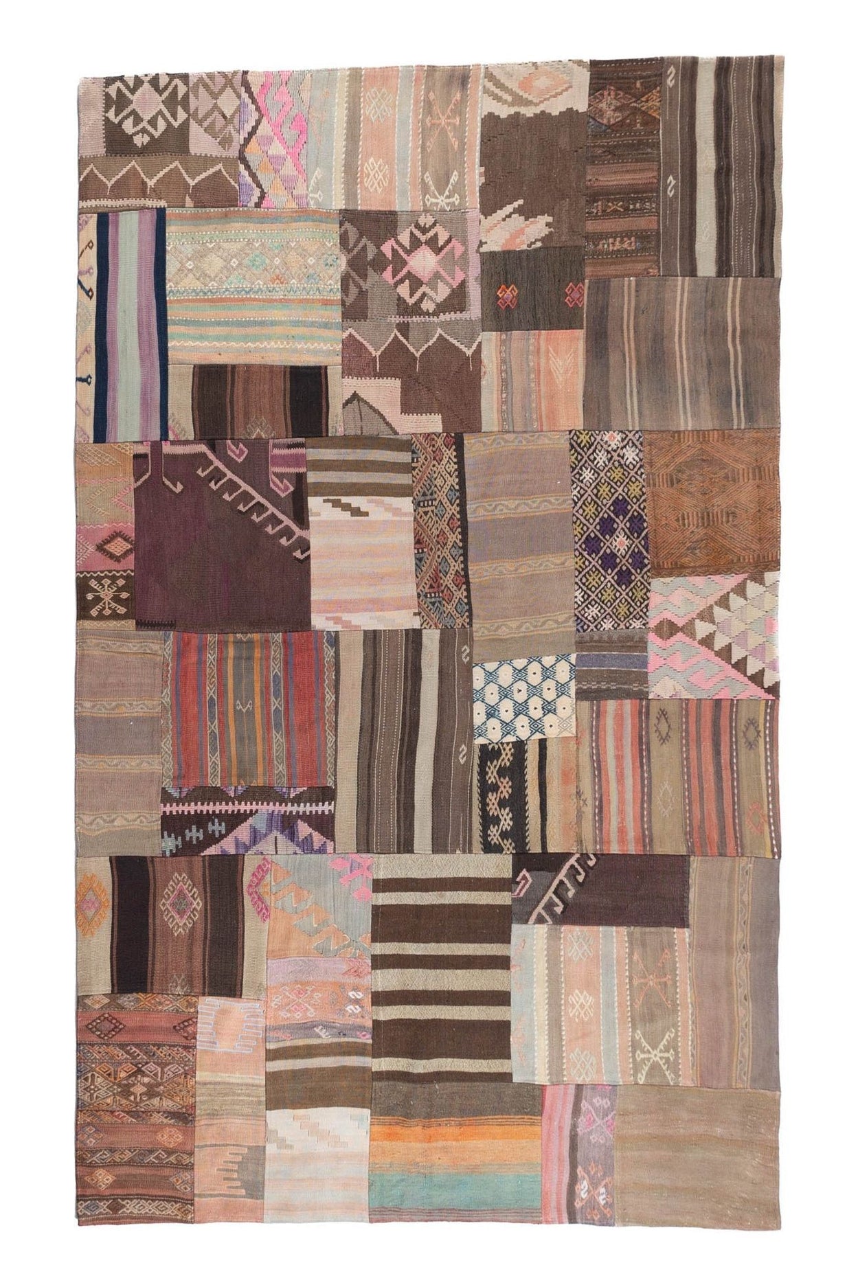#Turkish_Carpets_Rugs# #Modern_Carpets# #Abrash_Carpets#Kilim-Patchwork-004-200X290