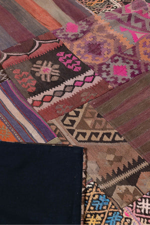 #Turkish_Carpets_Rugs# #Modern_Carpets# #Abrash_Carpets#Kilim-Patchwork-036-175X230