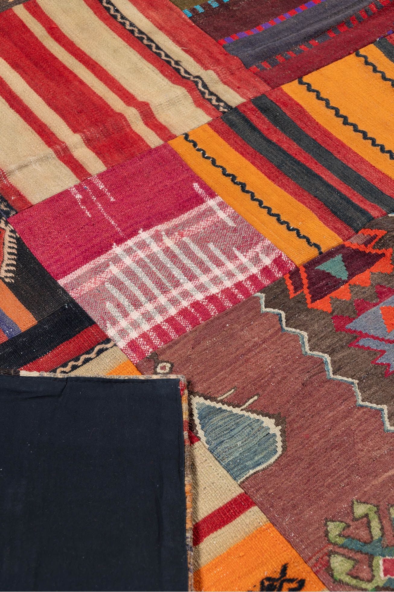 #Turkish_Carpets_Rugs# #Modern_Carpets# #Abrash_Carpets#Kilim-Patchwork-404-172X230