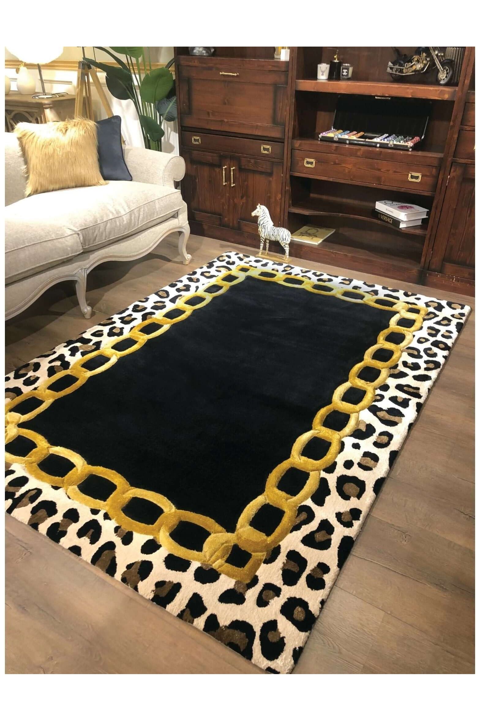 #Turkish_Carpets_Rugs# #Modern_Carpets# #Abrash_Carpets#Leopard 001-D