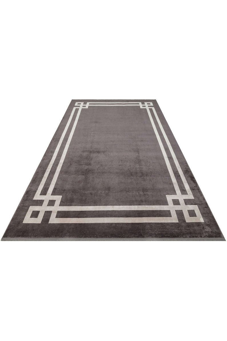 #Turkish_Carpets_Rugs# #Modern_Carpets# #Abrash_Carpets#Lug 01 Antrasit Grey