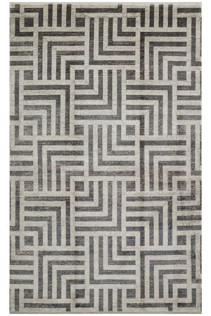 #Turkish_Carpets_Rugs# #Modern_Carpets# #Abrash_Carpets#Lug 04 Grey Antrasit