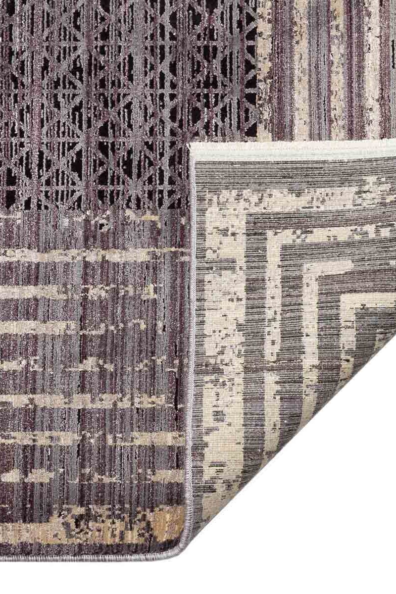 #Turkish_Carpets_Rugs# #Modern_Carpets# #Abrash_Carpets#Modern Rug With Viscose And Acrylic Mhl 01 Antrasit Gold