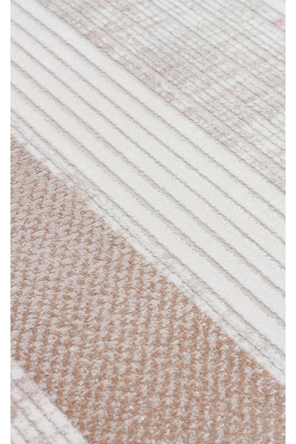 #Turkish_Carpets_Rugs# #Modern_Carpets# #Abrash_Carpets#Modern Rug With Viscose And Acrylic Mhl 13 Cream Beige