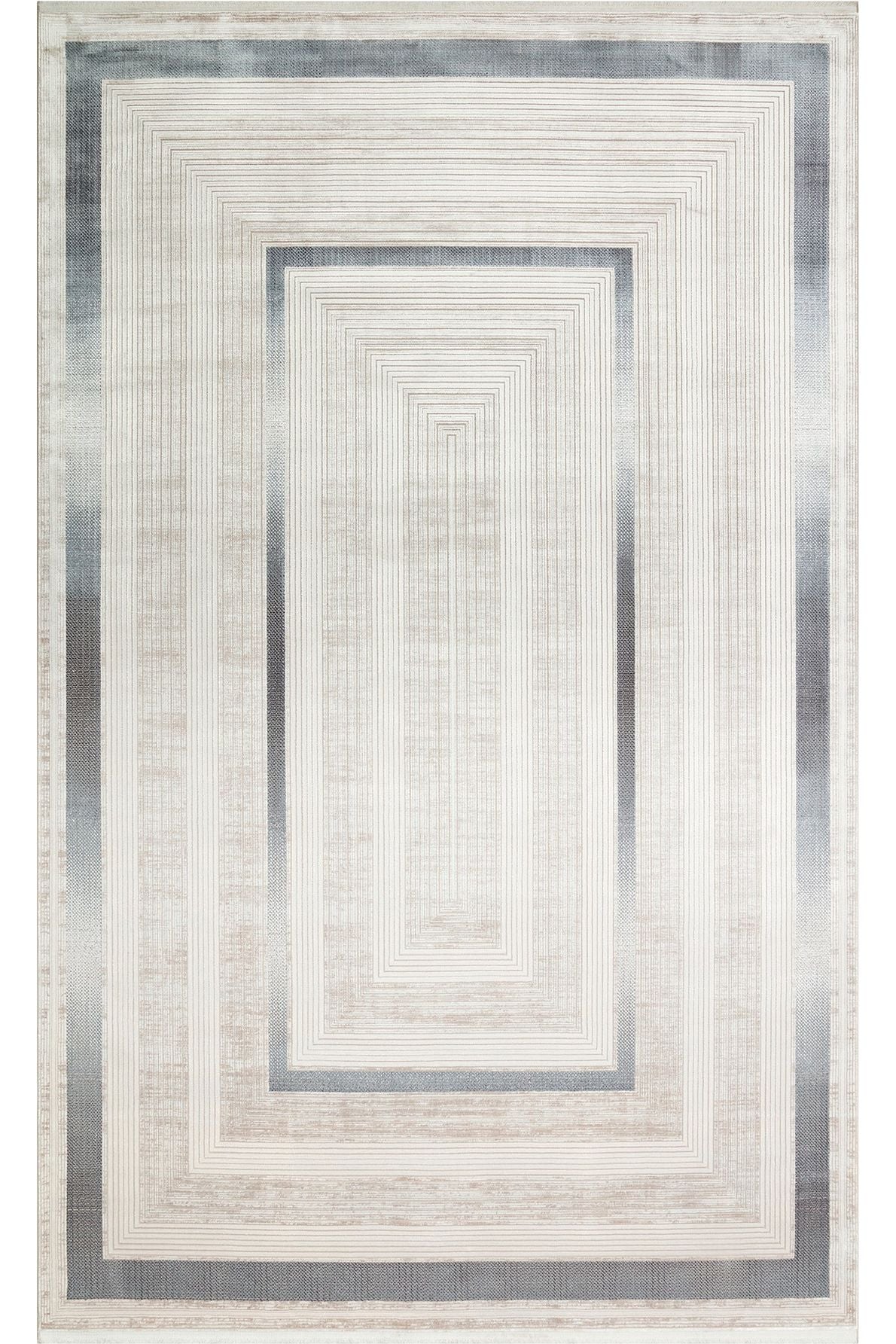 #Turkish_Carpets_Rugs# #Modern_Carpets# #Abrash_Carpets#Modern Rug With Viscose And Acrylic Mhl 13 Cream Blue