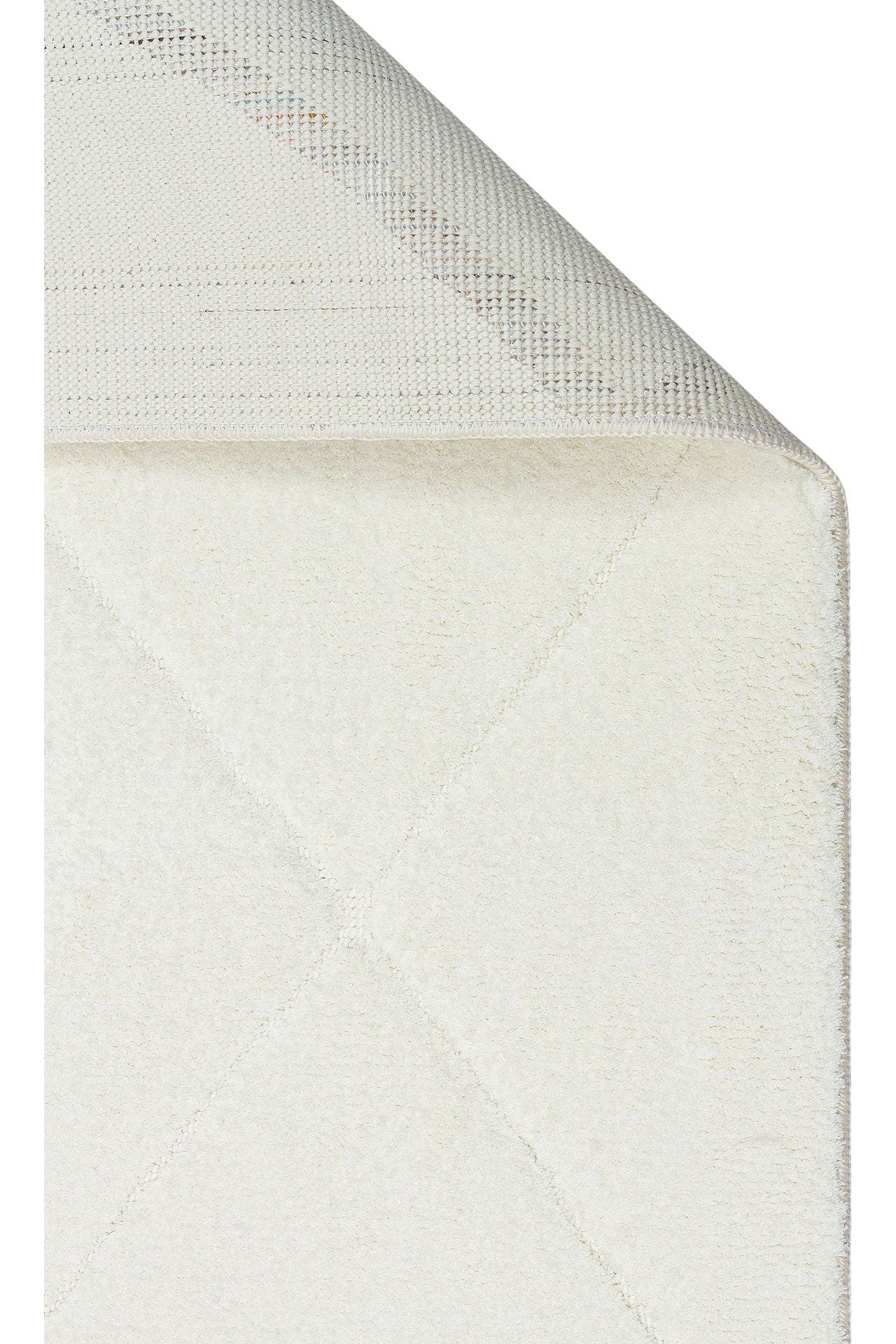 #Turkish_Carpets_Rugs# #Modern_Carpets# #Abrash_Carpets#Anti-Shed Machine Made Rugs With Cozy Texture Msr 03 White