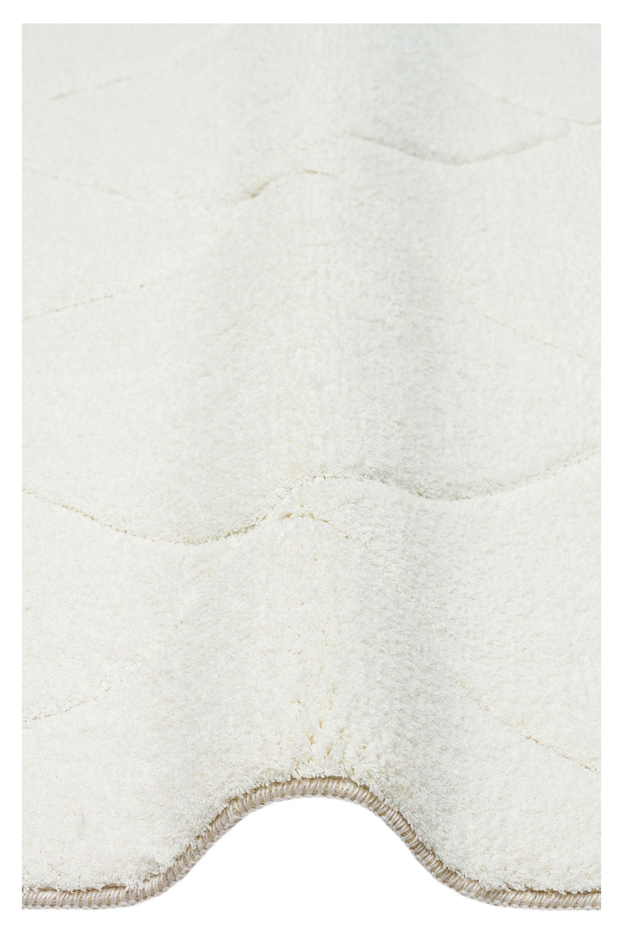 #Turkish_Carpets_Rugs# #Modern_Carpets# #Abrash_Carpets#Anti-Shed Machine Made Rugs With Cozy Texture Msr 03 White